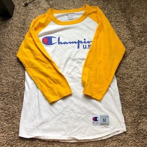 3/4 sleeve champion shirt